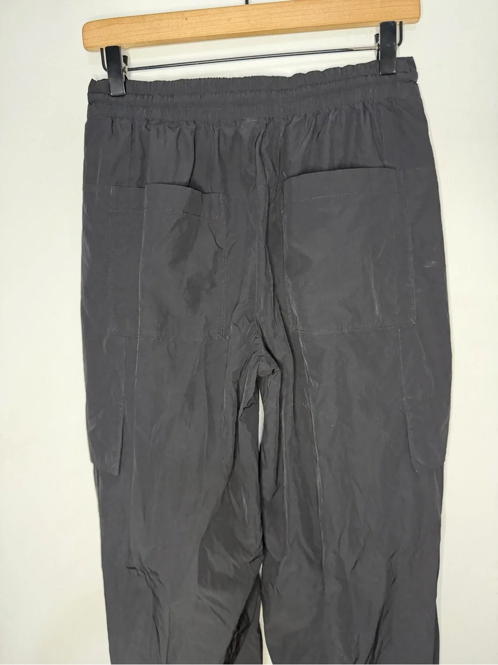 Free People Cool in Cargo Black Jogger Drawstring Track Pants size xsmall